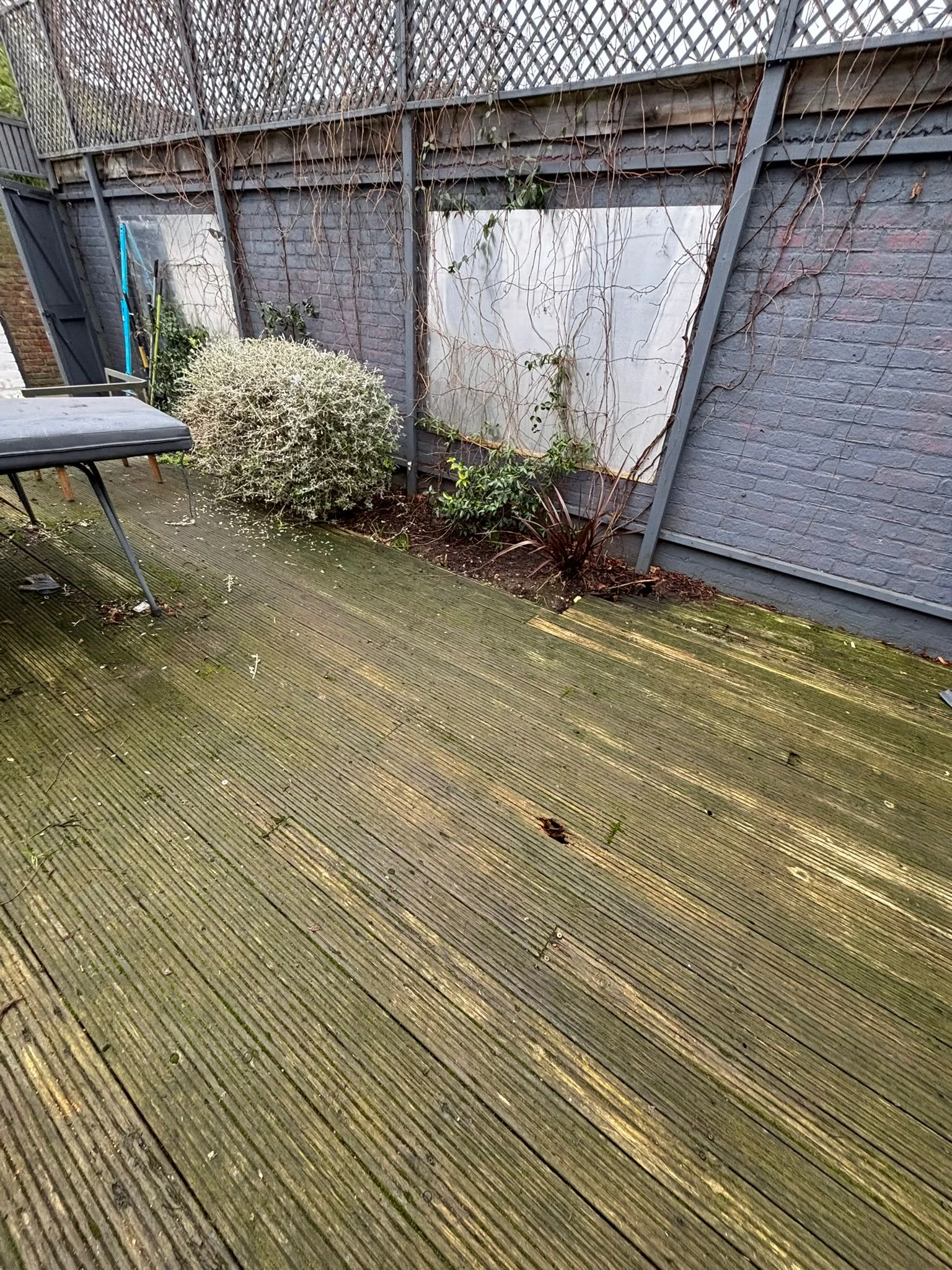 Bespoke Timber Structure before work